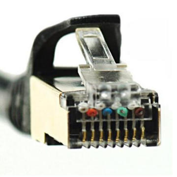 Cat7 Высокоскоростной Ethernet LAN Сетевой кабель Позолоченные 3m